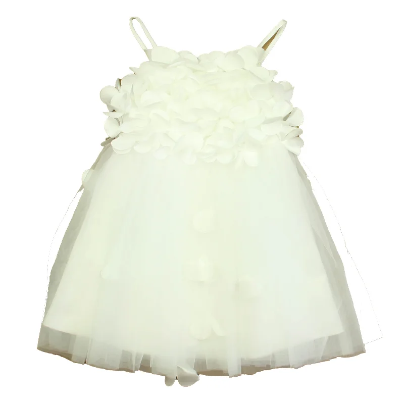 Unknown Brand Girls White Special Occasion Dress