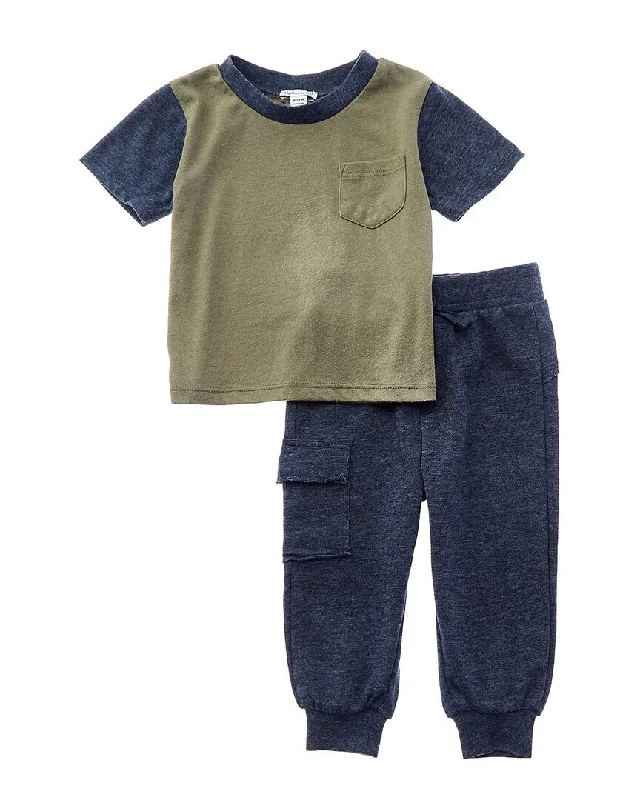 Splendid 2pc T-Shirt & Jogger Pant Set