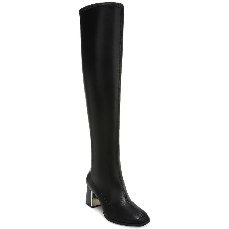 Alfani Womens Nanda  Zipper Square Toe Over-The-Knee Boots