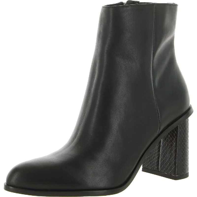 Dolce Vita Womens Timone  Leather Pull On Booties