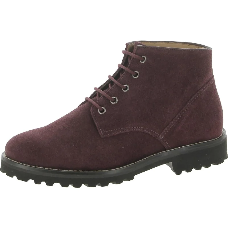 Driver Club USA Womens Highland Park Suede Anke Chukka Boots