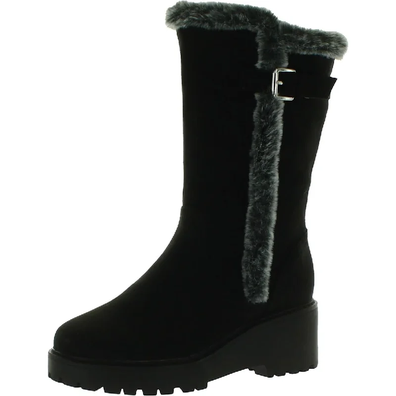 DV By Dolce Vita Womens Laceless Pull On Mid-Calf Boots