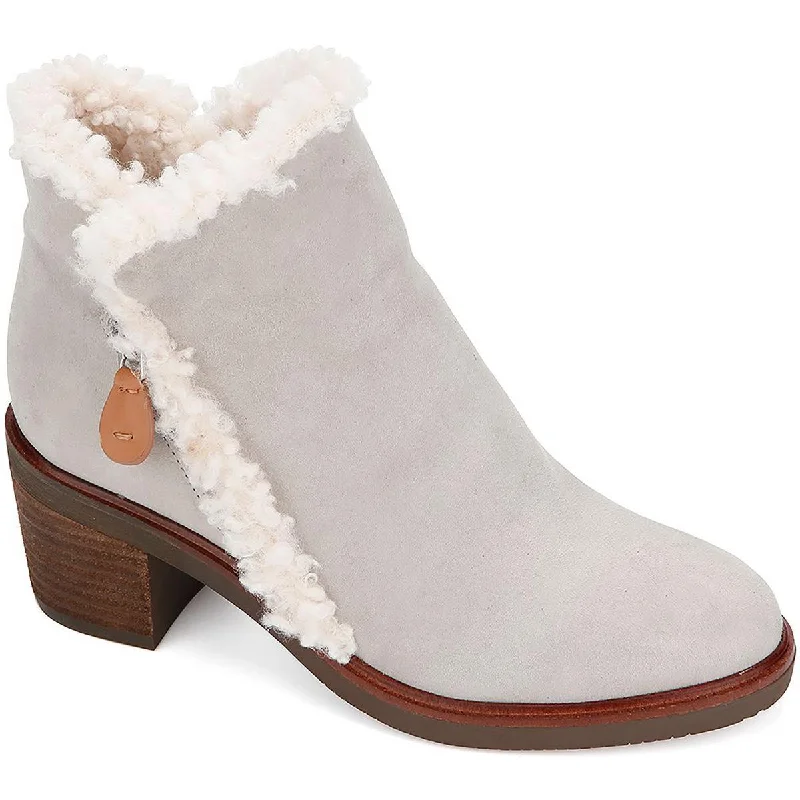 Gentle Souls Womens Best 65MM Suede Chelsea Boots