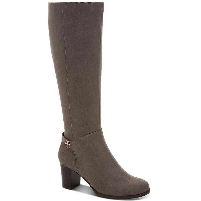 Giani Bernini Womens Adonnys Zipper Tall Knee-High Boots