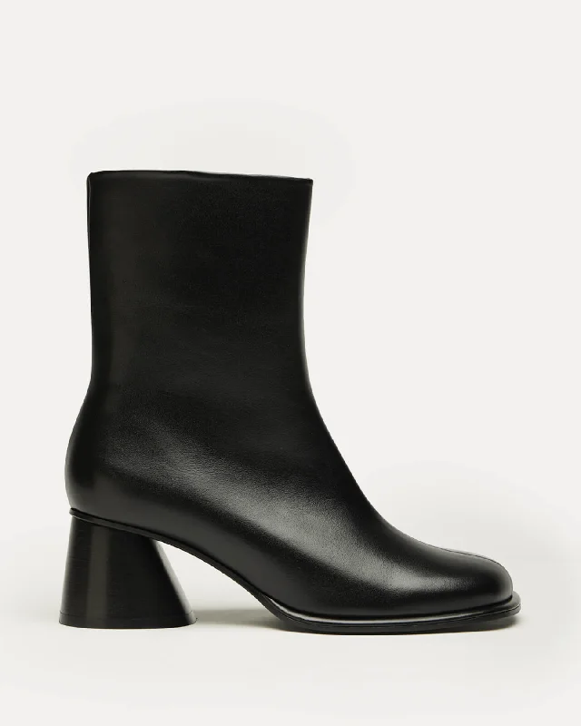 Holton Smooth Leather Heeled Boots