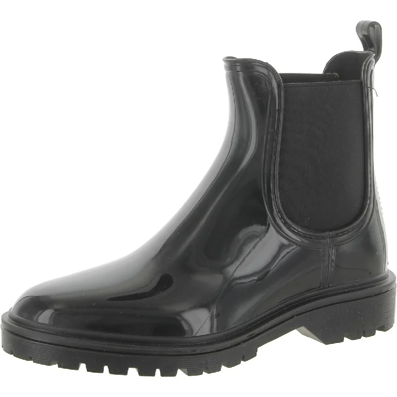 INC Womens Lug Sole Pull On Chelsea Boots