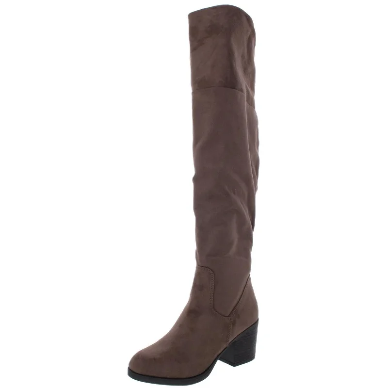 Journee Collection Womens Sana Wide Calf Tall Over-The-Knee Boots