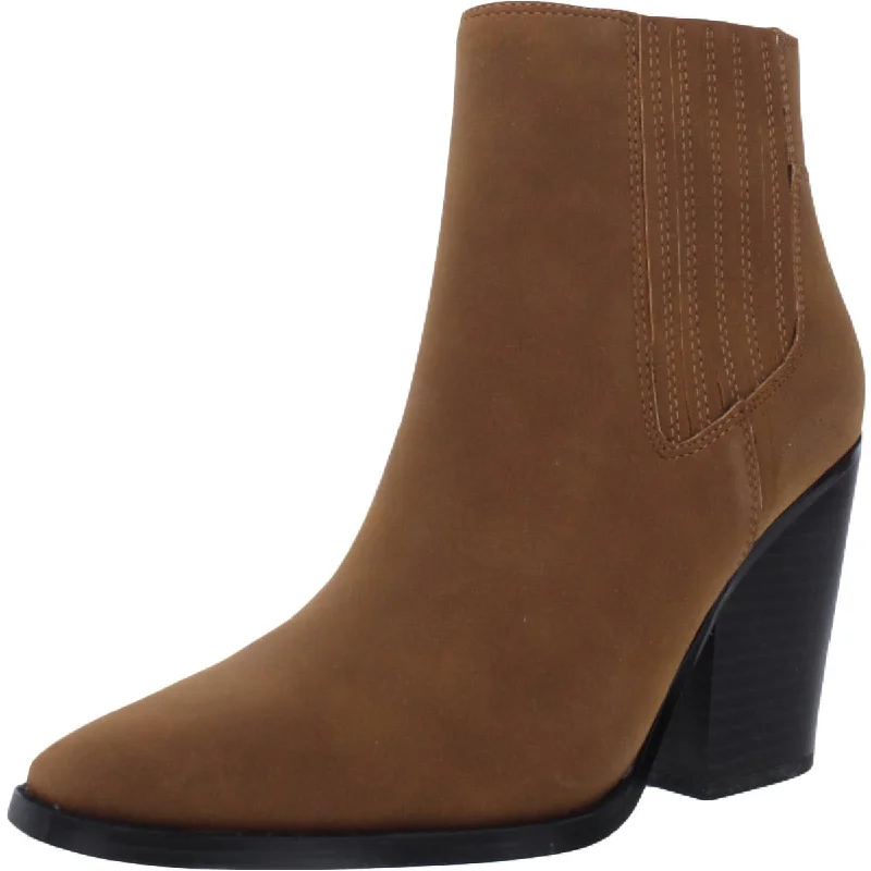 Kendall + Kylie Colt Women's Leather Pointed Toe Ankle Bootie