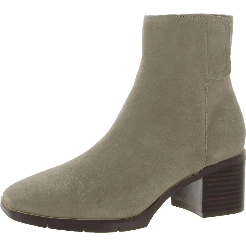 NYDJ Womens Arianna Suede Chelsea Booties