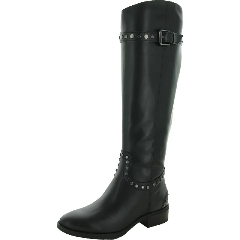 Sam Edelman Womens Paxton Leather Riding Knee-High Boots