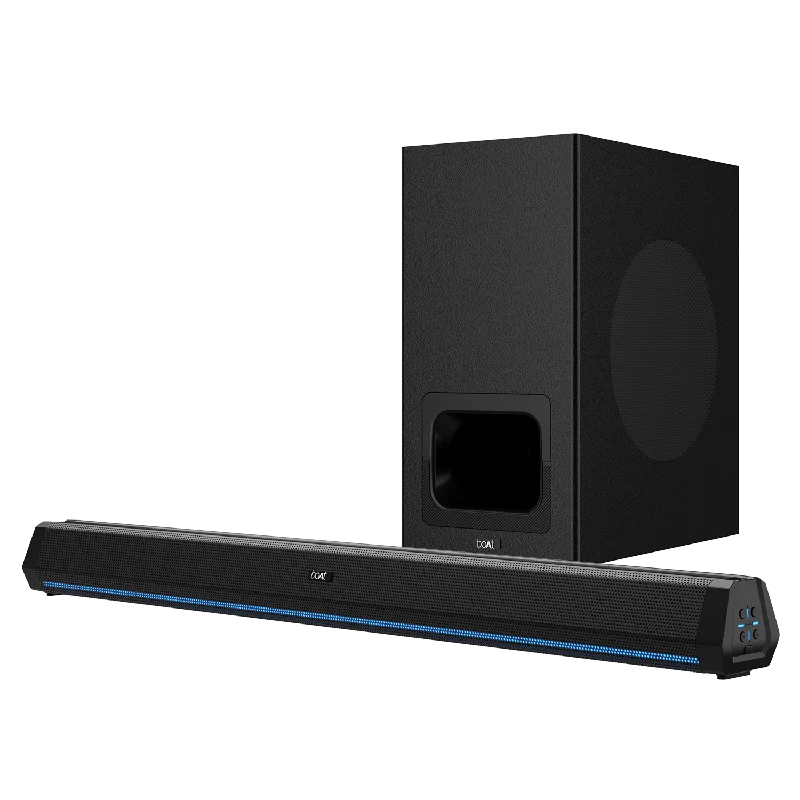 boAt Aavante Bar 2600 | 2.1 Channel 300W RMS Bluetooth Soundbar, Wired Subwoofer, Multi-connectivity