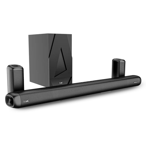 boAt Aavante Bar 5500DA | Dolby Atmos Soundbar with 500W Immersive Sound, 5.1.2 Channel with Wired Woofer, Multi-connectivity