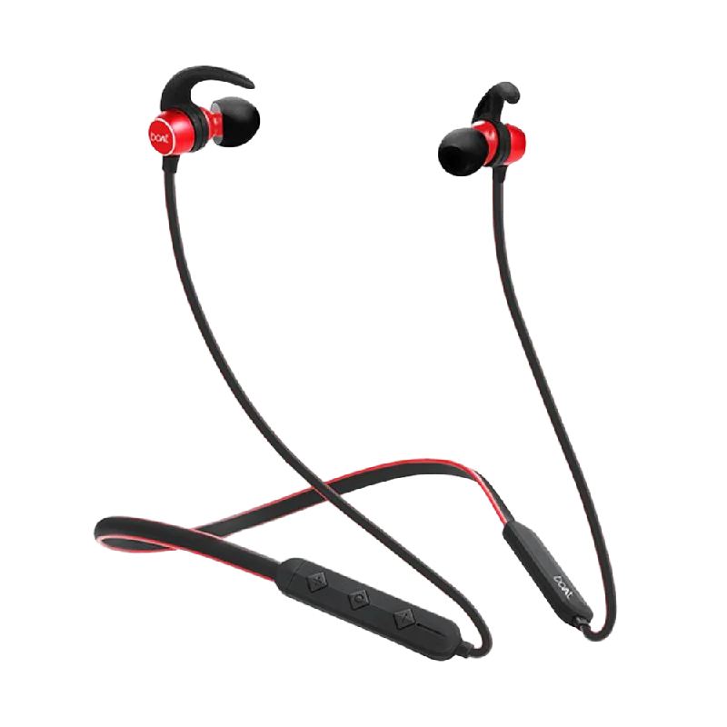 boAt Rockerz 255 | Bluetooth Wireless Earphone with 10 mm Dynamic Drivers, Uninterrupted Music Upto 6 Hours, IPX5 Sweat & Water Resistance, cVc Noise Cancellation