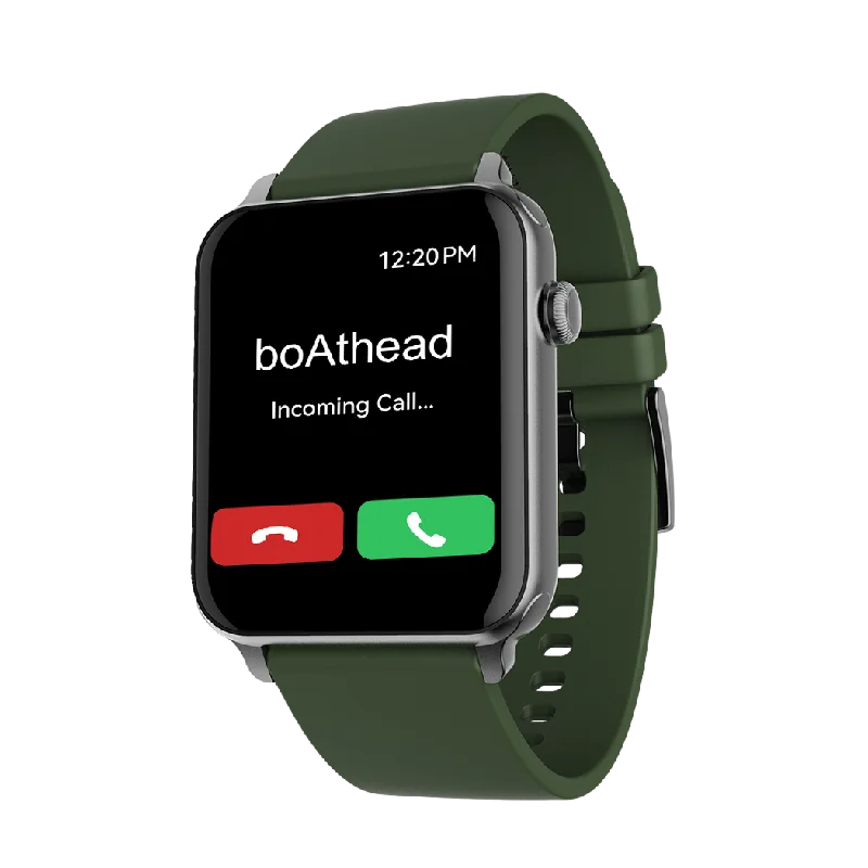 boAt Wave Voice | Most Featured Calling Smart Watch with 10 days of battery life, 1.68" (4.29cm) HD Curved Display, SpO2 & Heart Rate Monitoring