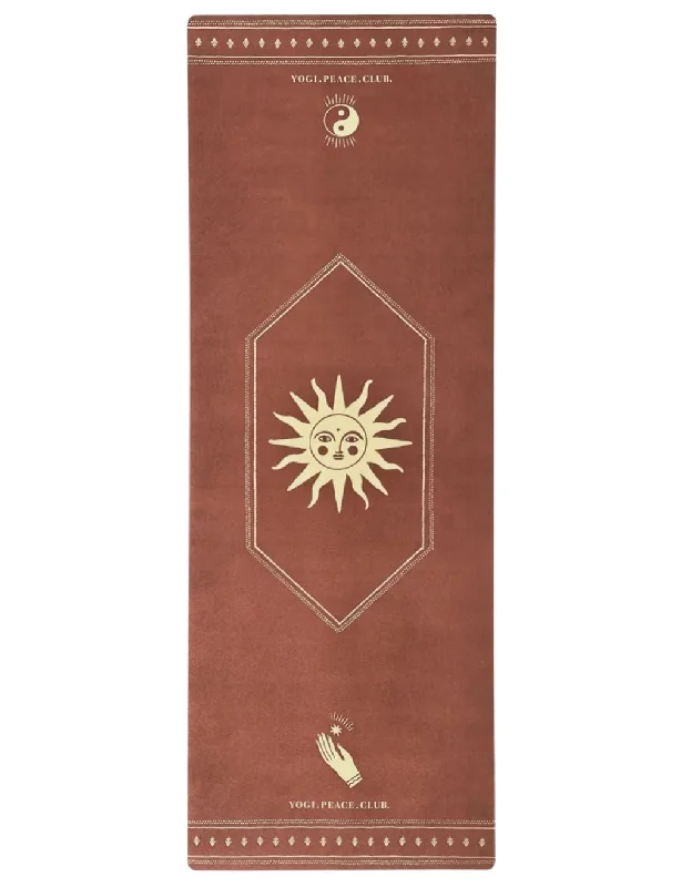 6 mm XL Eco Ceremony Cinnamon Yoga Mat + Strap