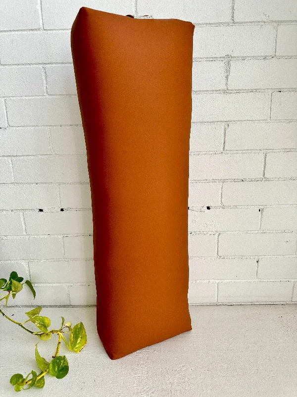 Camel Vinyl Long & Lean Bolster