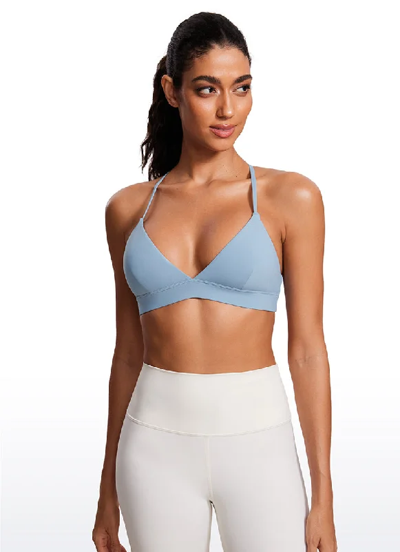 Nakedfeel Double Lined Triangle Strappy Sports Bra