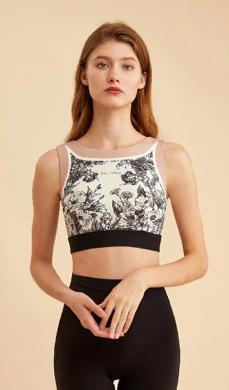 MELANIE High-neck Yoga Bra