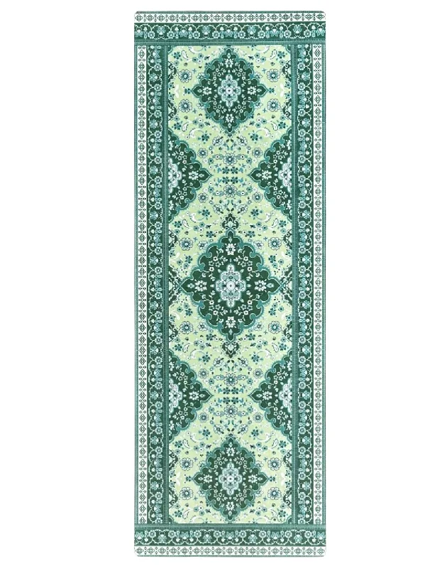 4 mm Mint Tea Yoga Mat + Strap