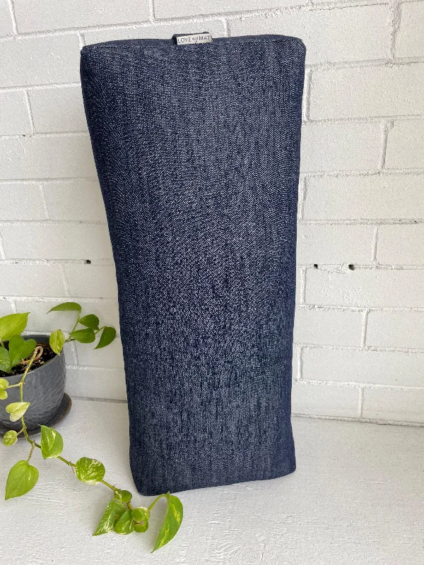 Denim Traditional Bolster