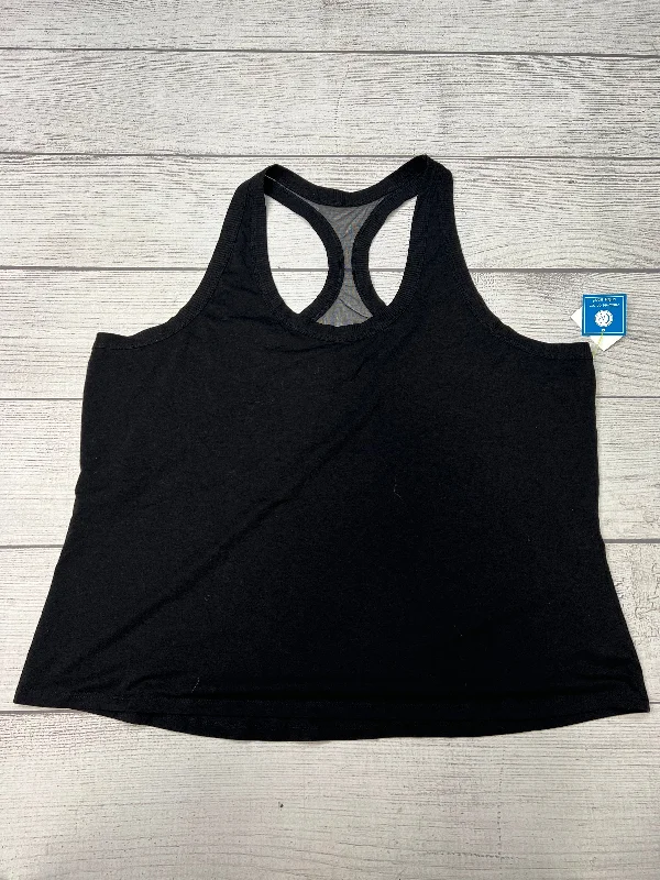 Athletic Tank Top By Athleta In Black, Size: 2x