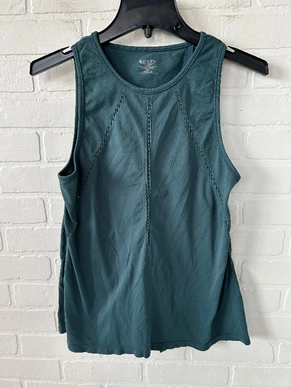 Athletic Tank Top By Athleta In Green, Size: M