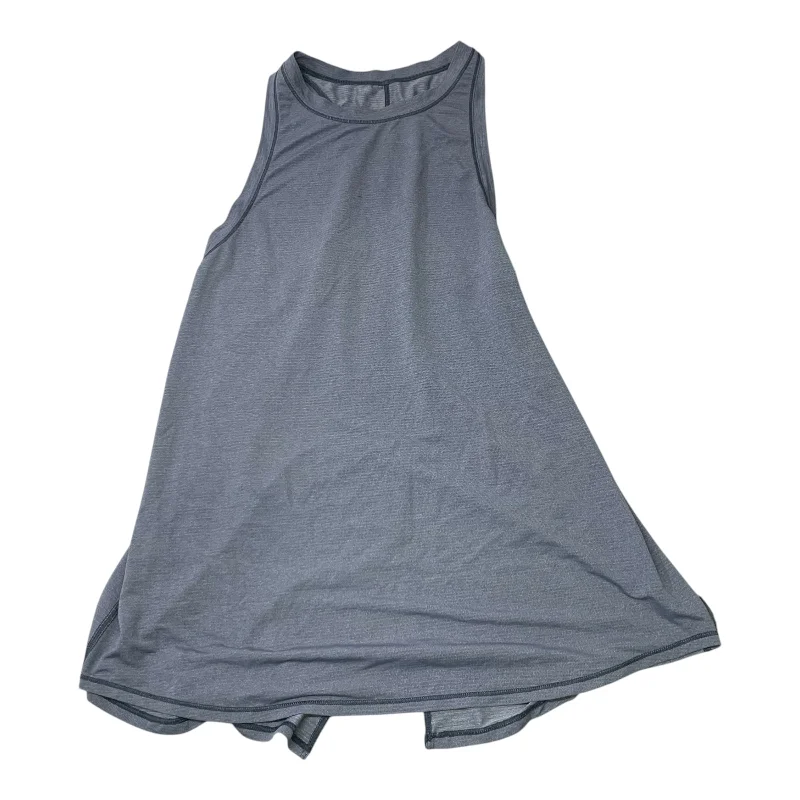 Athletic Tank Top By Lululemon In Grey, Size: S