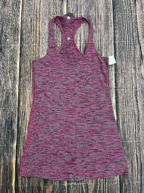 Athletic Tank Top By Lululemon In Pink, Size: S