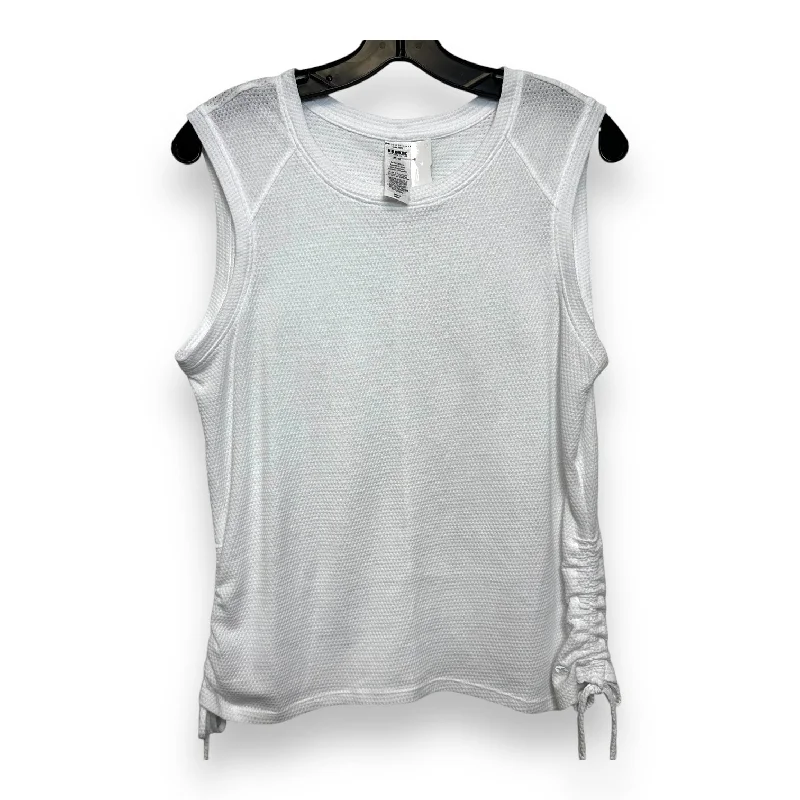 Athletic Tank Top By Rbx In White, Size: M