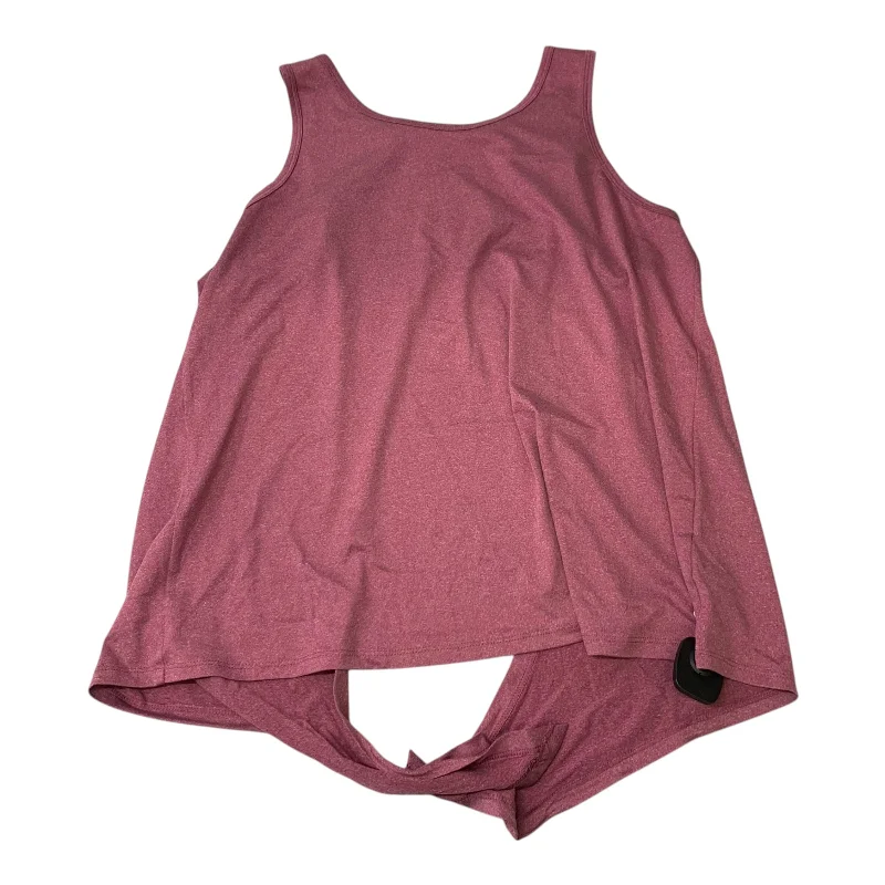 Athletic Tank Top By Zelos In Purple, Size: L