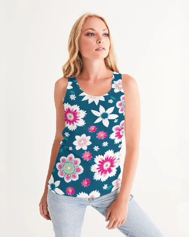 Beautiful floral pattern Women's All-Over Print Tank