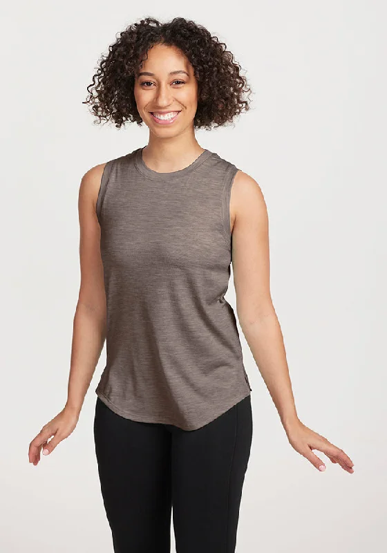 Bella Tunic Top - Simply Taupe