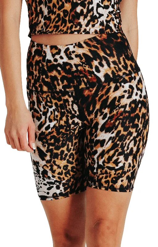 Biker Shorts in Wildcat