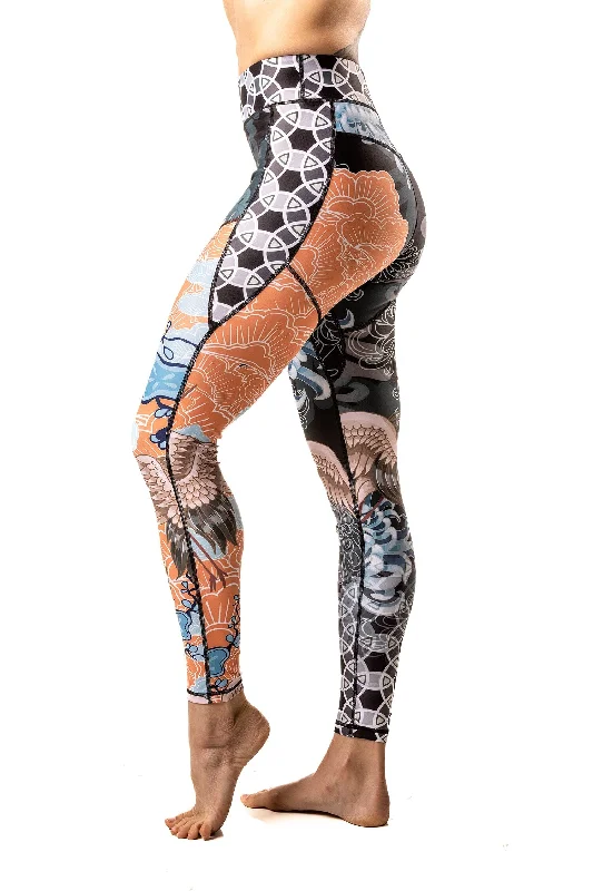 Women's Crane Jiu Jitsu Art Wear Spats