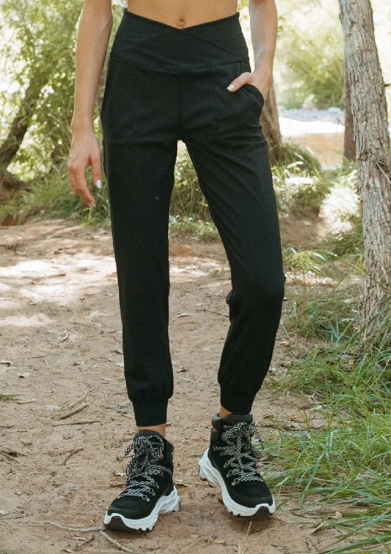 Cross Waist Jogger