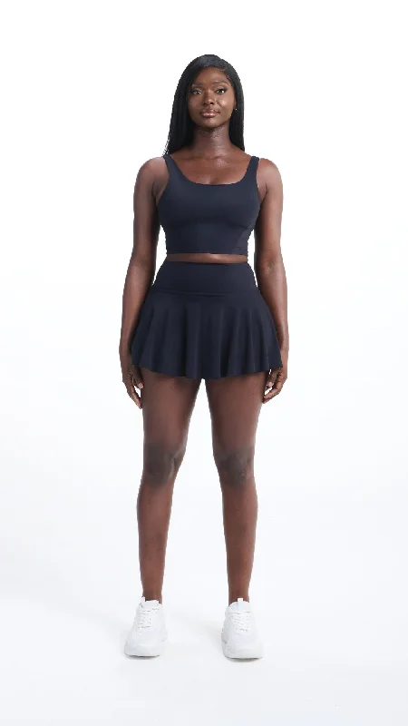 Fata Skirt Shorts - Black