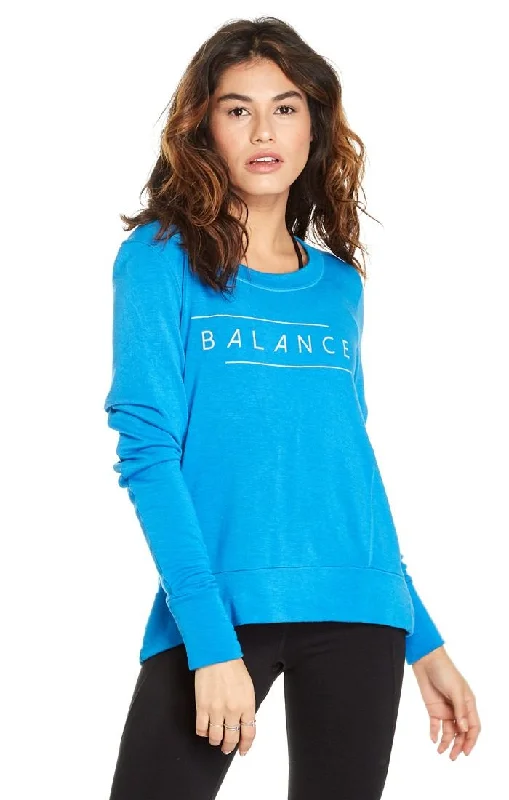 good hYOUman Jules Balance Open Back Sweatshirt 127176