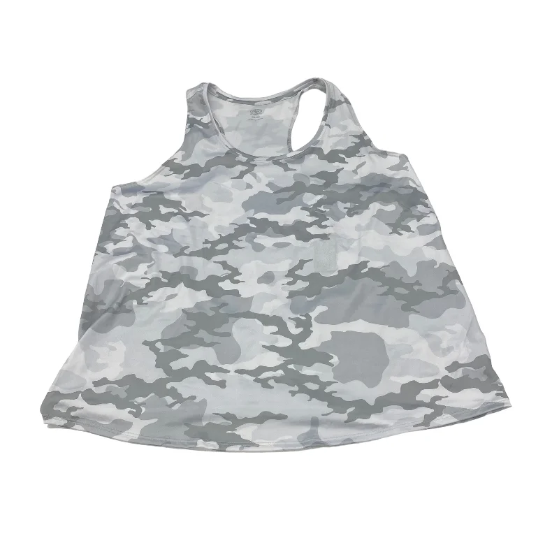 GREY ATHLETIC TANK TOP by ATHLETIC WORKS Size:2X