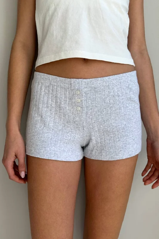 Keira Eyelet Sweatshorts