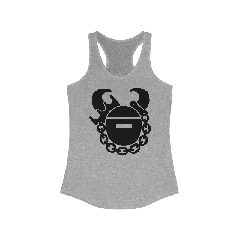 Ladies Ideal Racerback Tank - Game Day Helmet