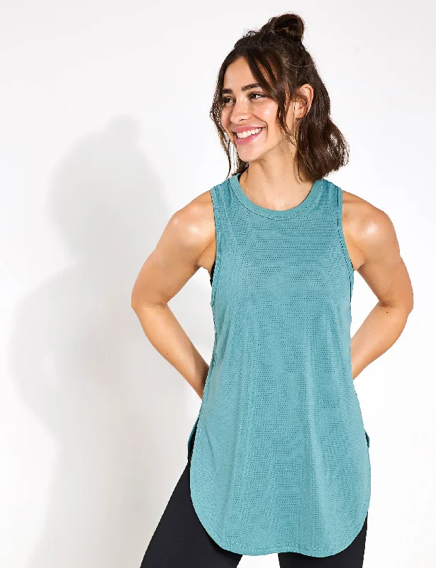 Zela Tank Top - Teal