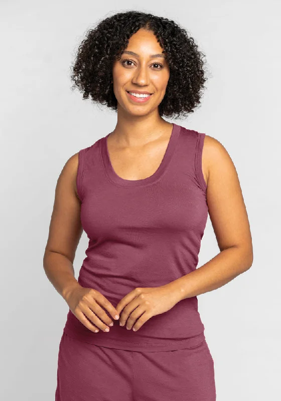 Phoebe Lounge Tank - Wild Ginger