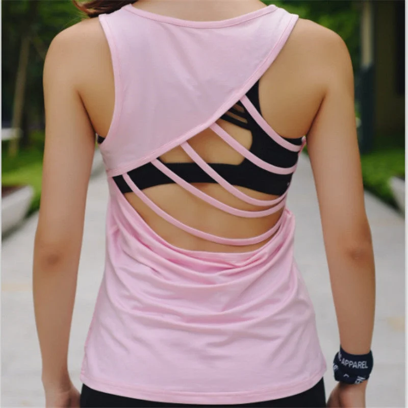 Professional Yoga Top Vest Sleeveless Sport