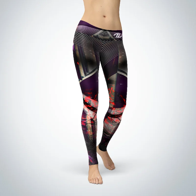 Ogiis Fire Purple Leggings