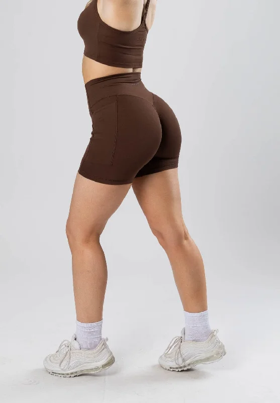 RecStretch Empower Sculptseam™ Plus Pocket Short Coconut