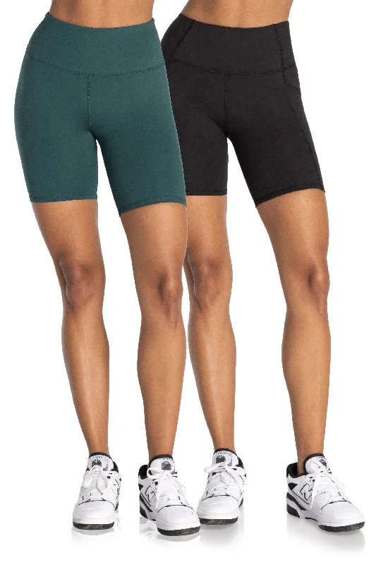 Set of 2 activewear shorts