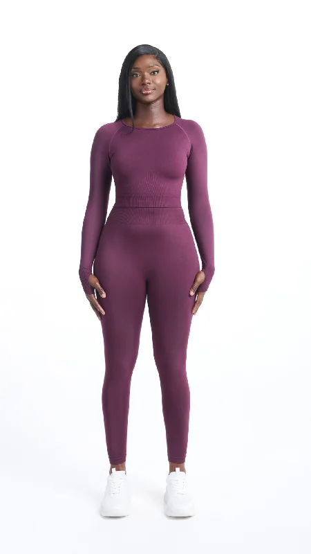 Shavo Seamless Legging - Purple