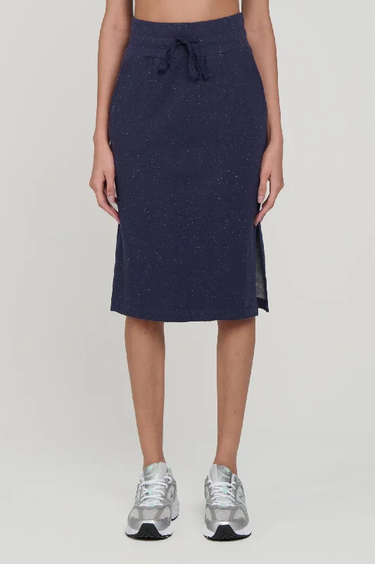 Solace Terry Midi Skirt