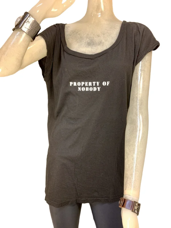 TMD Property Of Nobody T-Shirt Black