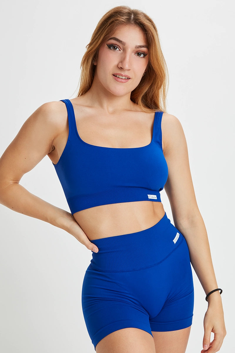 Top Gym Fashion Blu Elettrico